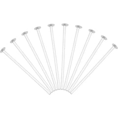 Flat Head Nail Pins Gold Silver 10g Pack for Jewelry Making