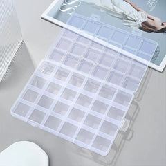 20 Grid Transparent Plastic Organizer Box – Jewelry, Beads & Craft Storage