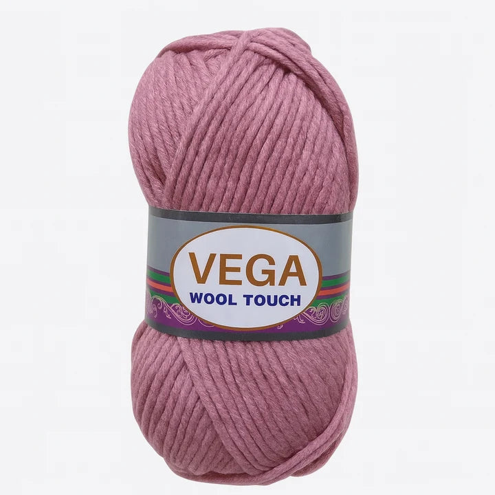 VEGA Wool Touch Yarn Balls Pack of 5 for Crochet and Knitting
