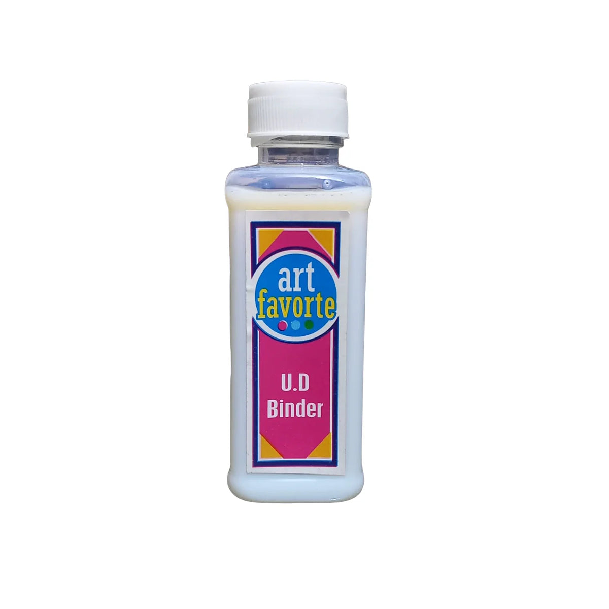 UD Binder 120ml for fabric painting to improve adhesion, color vibrancy, and durability on textiles