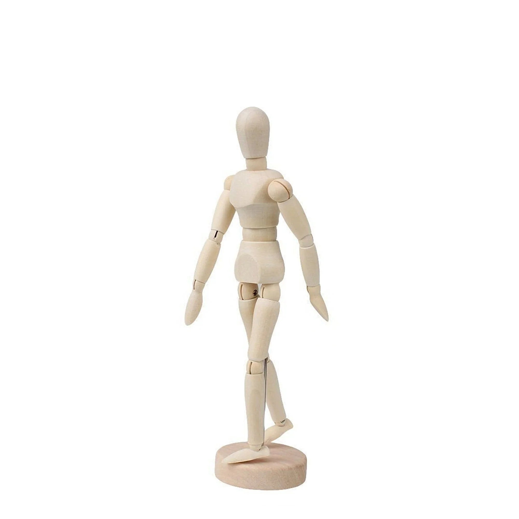 5.5-inch wooden movable manikin model for artists’ drawing and sketching