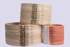 Wooden embroidery frame round hoop for cross stitch needlework sewing fabric art and DIY craft projects