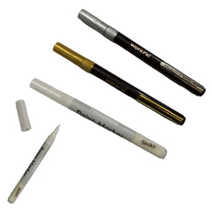 Workpal Metallic Marker Pen - Fine Point Nib Double Head Marker 1 Pc