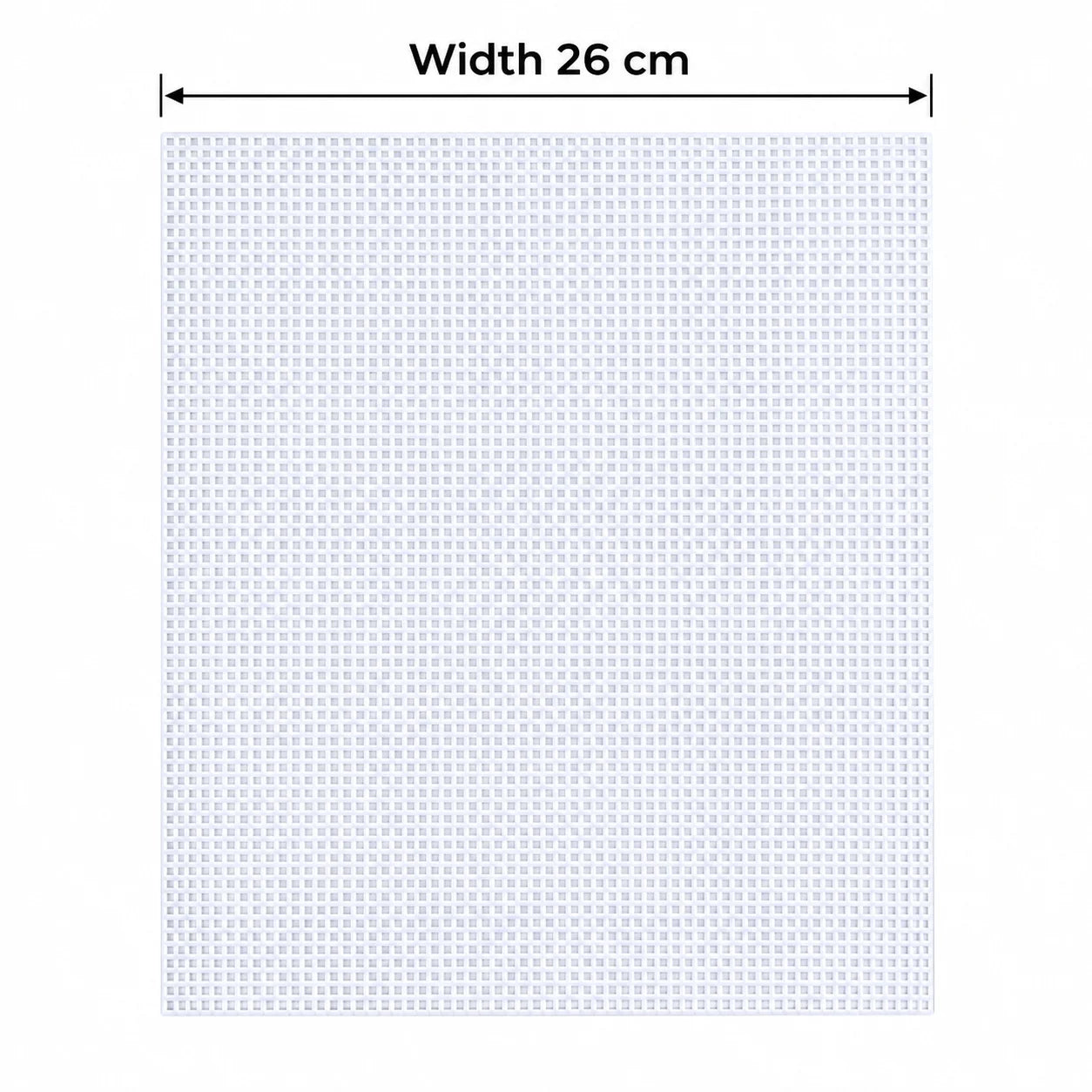 Plastic Canvas Sheet 34cm x 26cm for Bag Making and DIY Crafts