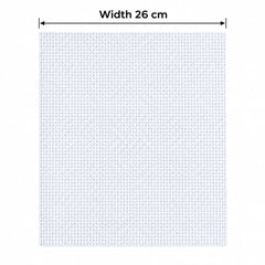 Plastic Canvas Sheet 34cm x 26cm for Bag Making and DIY Crafts