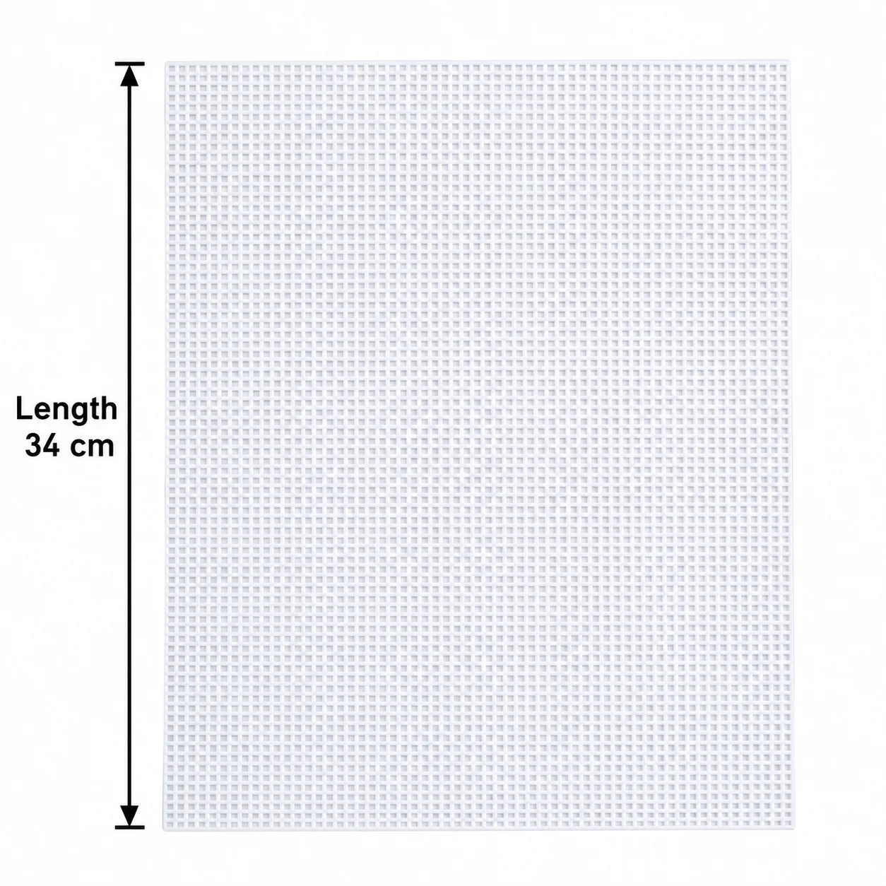 Plastic Canvas Sheet 34cm x 26cm for Bag Making and DIY Crafts