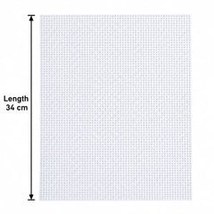 Plastic Canvas Sheet 34cm x 26cm for Bag Making and DIY Crafts