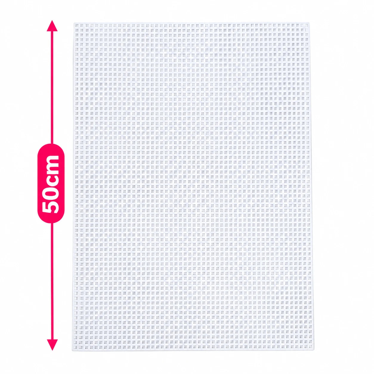 Plastic Canvas Sheet 50cm x 33cm for Bag Making and DIY Crafts