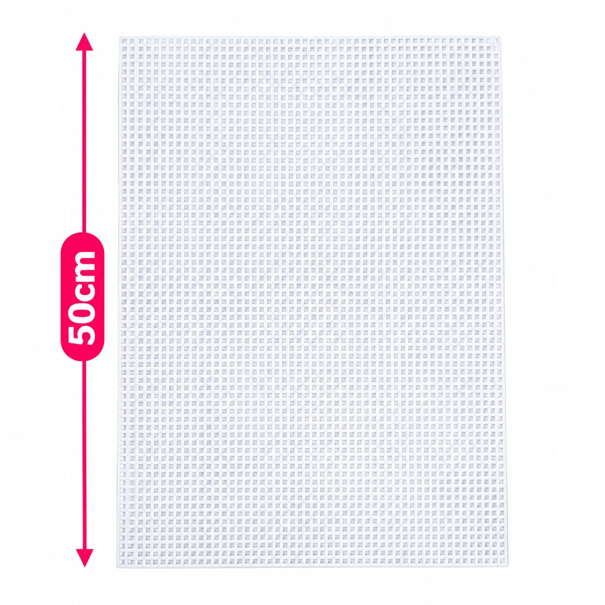 Plastic Canvas Sheet 50cm x 33cm for Bag Making and DIY Crafts