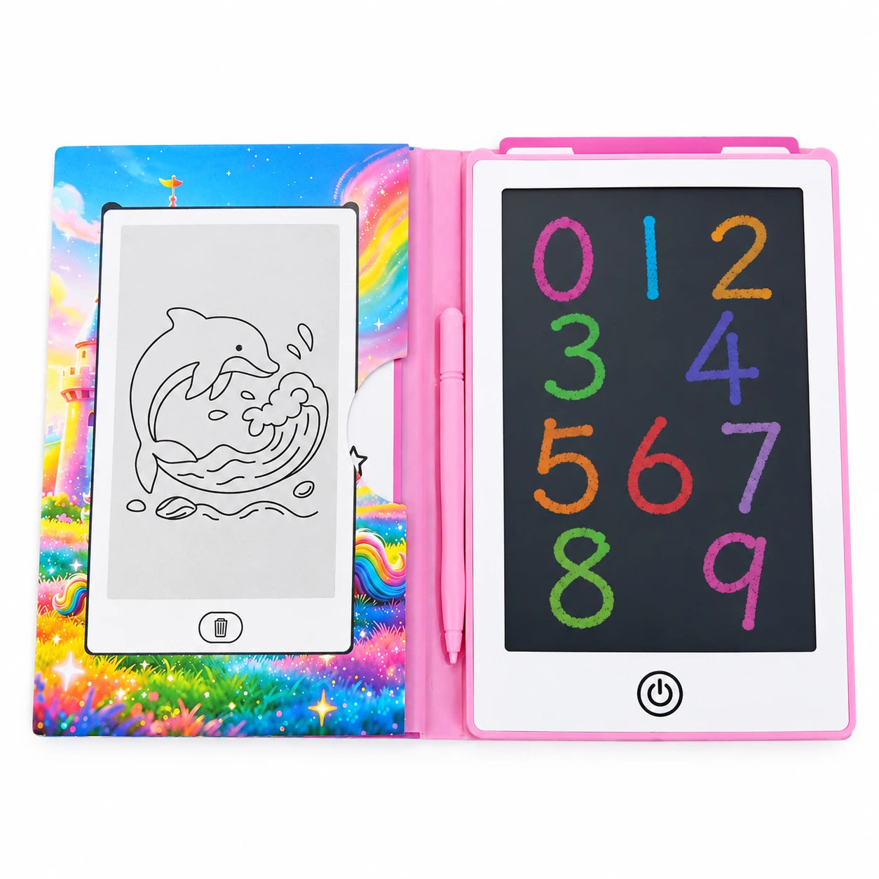 LCD Picture Book for Kids – Reusable Electronic Drawing and Writing Tablet