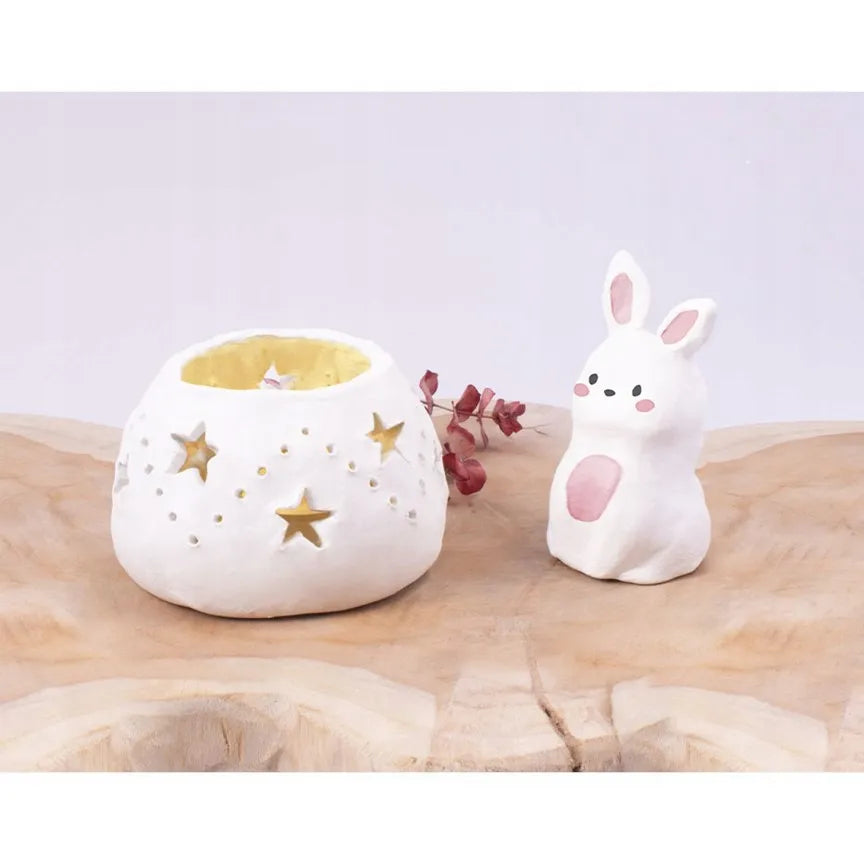 Keep Smiling white air dry modeling clay 250g for sculpting and crafts