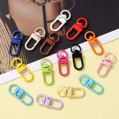 Cute Colorful Flower Resin Mini Keychain Pendant for Bag Decoration