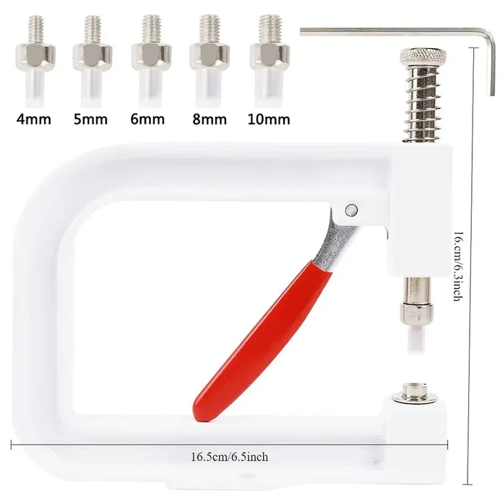 Pearl Setting Machine Hand Press for Beads Rhinestones and Fabric Decoration