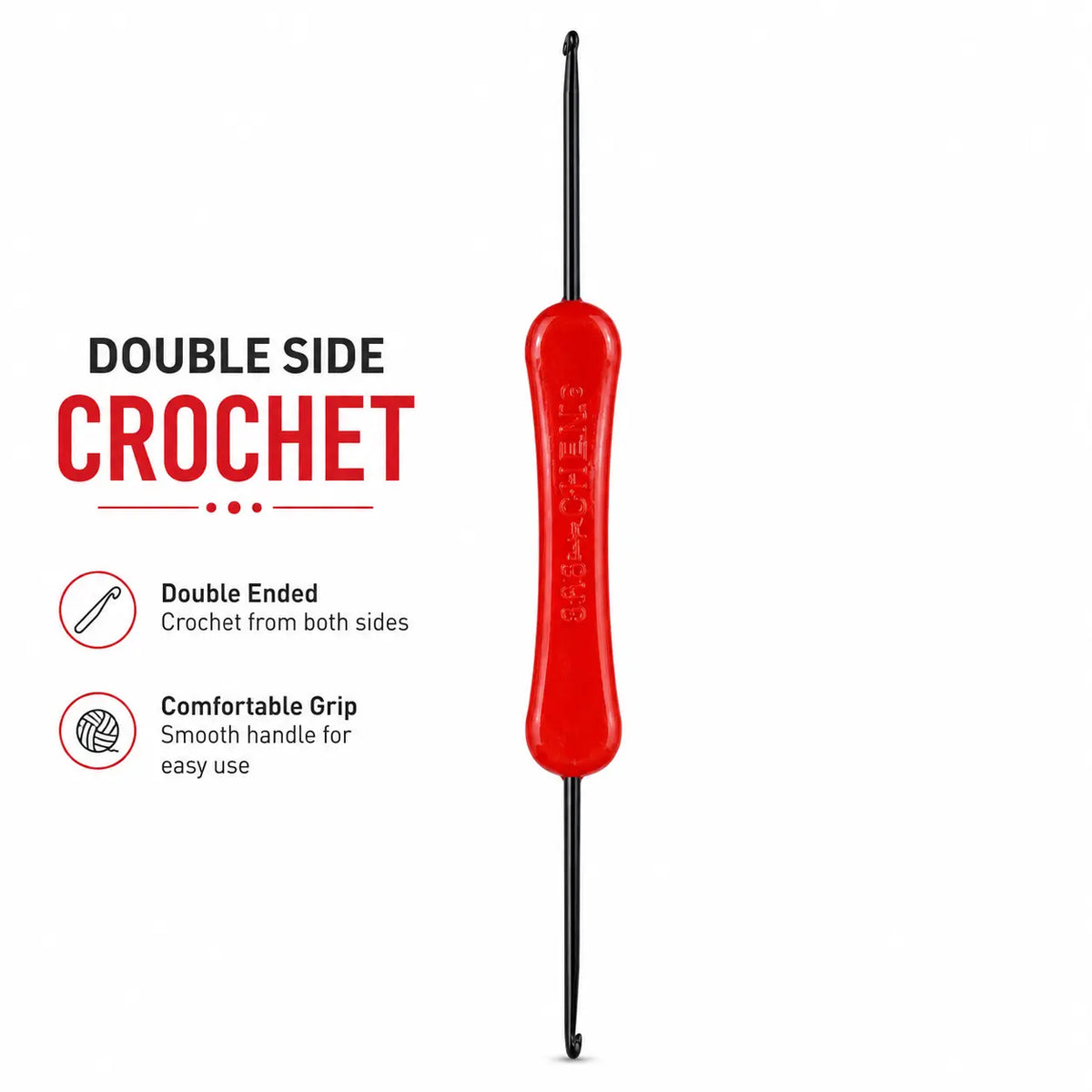 Double-Sided Crochet Hook 1 Piece China – Crochet Tool