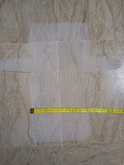 Buy Plastic Canvas Sheet 33cm x 16cm at Funoon Stationers. Ideal for bag making, crochet, embroidery, needlework, DIY crafts, and handmade projects.
