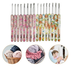 Vintage Crochet Hook Set 8 Pcs for Crochet Yarn Crafts and DIY Projects