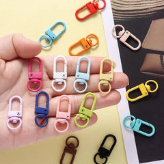 Cute Colorful Flower Resin Mini Keychain Pendant for Bag Decoration