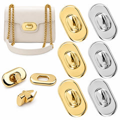 Iron Push Snap Button Clasp Lock 1 Piece for DIY Purse and Handbag Making