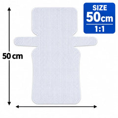 Plastic Canvas Sheet 50cm x 24cm for Bag Making and DIY Crafts