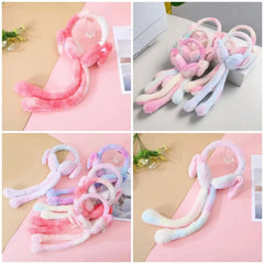 Soft Furry Adjustable Ear Muffs for Ladies and Girls for Winter Wear