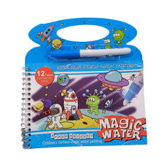Magic Water Book Painting Drawing Coloring Board Book Doodle & Magic Water Pen