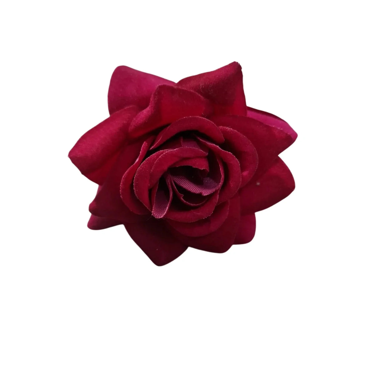 Artificial Velvet Flowers – Pack of 7 Soft Decorative Craft & Home Decor Flowers