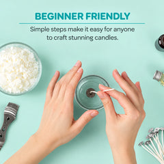 Soy candle wax for DIY candle making and handmade candle crafts