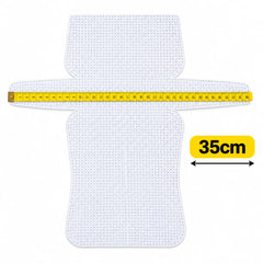 Plastic Canvas Sheet 50cm x 24cm for Bag Making and DIY Crafts