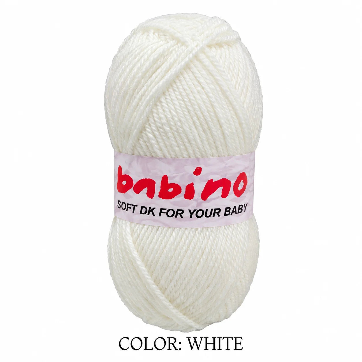 BAMBINO Super Soft DK Yarn Pack of 4 Yarn Balls for Crochet and Knitting